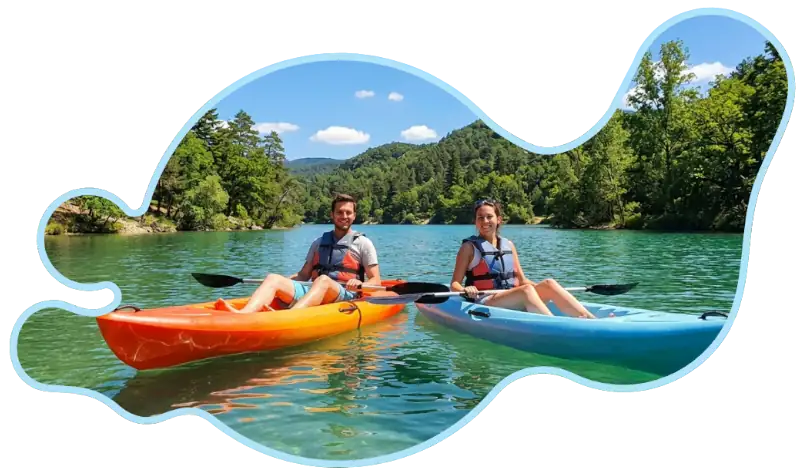 Balade ludique kayak — Lône de Saint-Romain-en-Gal