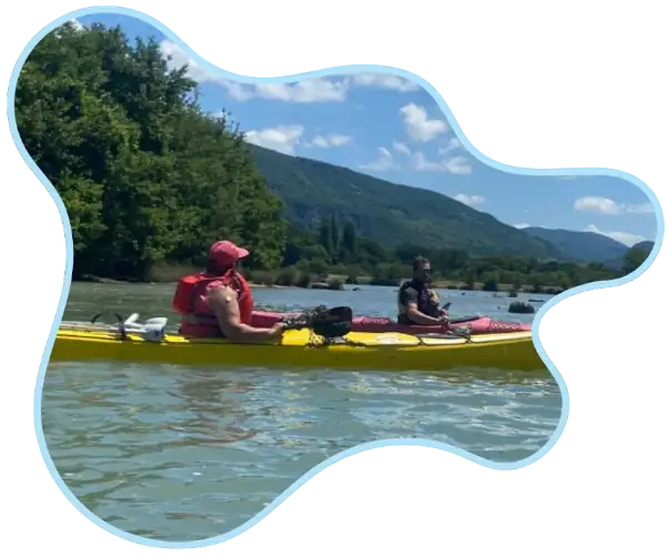 Progression kayak de mer — Rhône